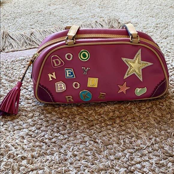 Dooney & Bourke Handbags - Dooney & Bourke Pink Leather Bag
